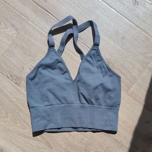 FP Movement by Free People Charcoal Bralette